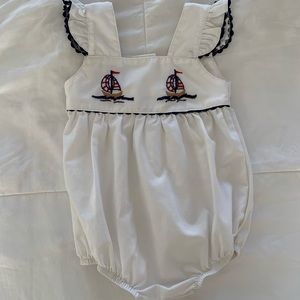 Sweet Dreams Baby Girl Sailboat Bubble